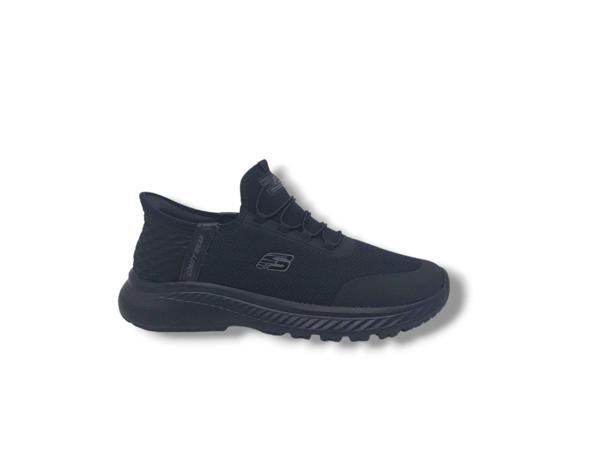 Forza 2506 Unisex Siyah File Yürüyüş Koşu Çorap Model Spor Ayakkabı - Image 1