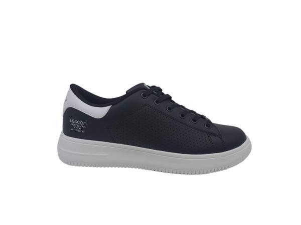 Lescon Elegance 2 Erkek Siyah Sneaker Ayakkabı - Image 1