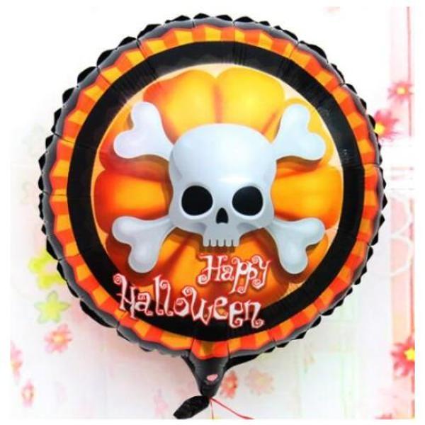 Halloween Kuru Kafa Folyo Balon 18 inç - Image 1