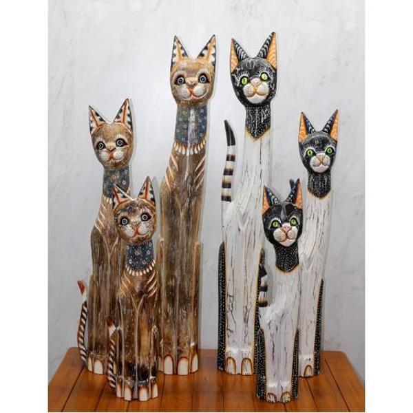 Ahşap 3'lü Kedi Seti 1 Metre Model 3 - Image 1