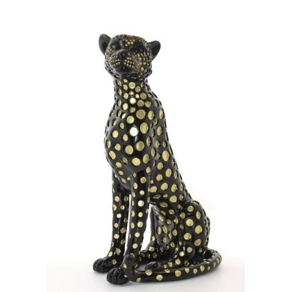 Polyester Jaguar Figürü - Image 1