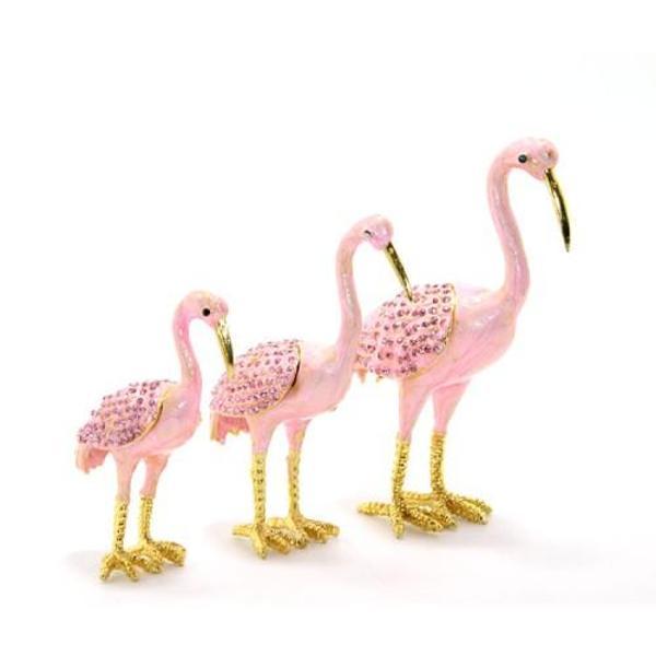 Swarovski 3'lü Flamingo - Image 1
