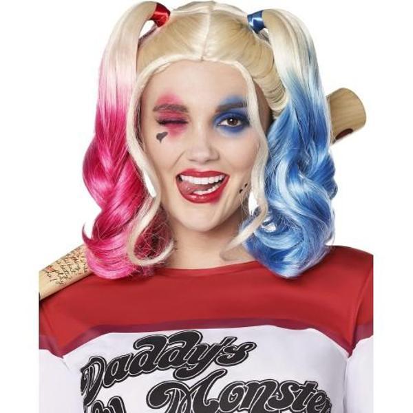 Suicide Squad Harley Quinn Kostüm Peruk - Image 1