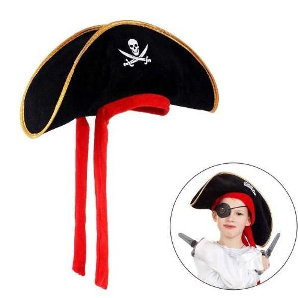 Jack Sparrow Çocuk Kadife Şapka - Image 1