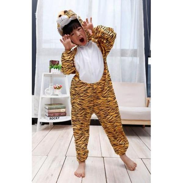 Çocuk Kaplan Kostumu - Aslan Kostümü - Image 1