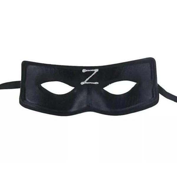 Zorro Maskesi Z Baskılı Lastikli - Image 1