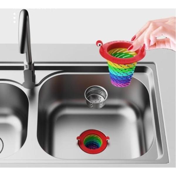 Renkli 6 Kademeli Lavabo Süzgeci - Image 1