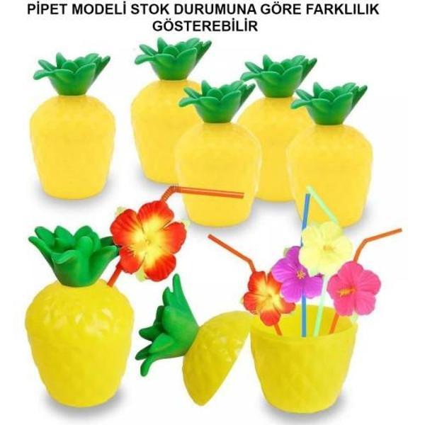 Ananas Pipetli Bardak - Image 1