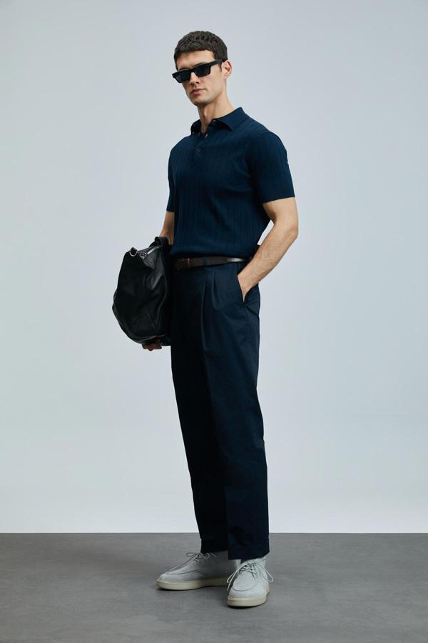 Lufian Erkek Bold Kazak 111090108 Lacivert - Image 1