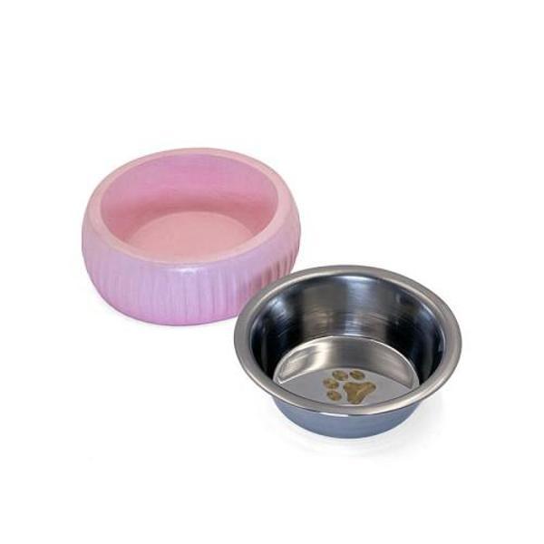 Mikopet Organik Seramik Mama Kabı Pembe - Image 1