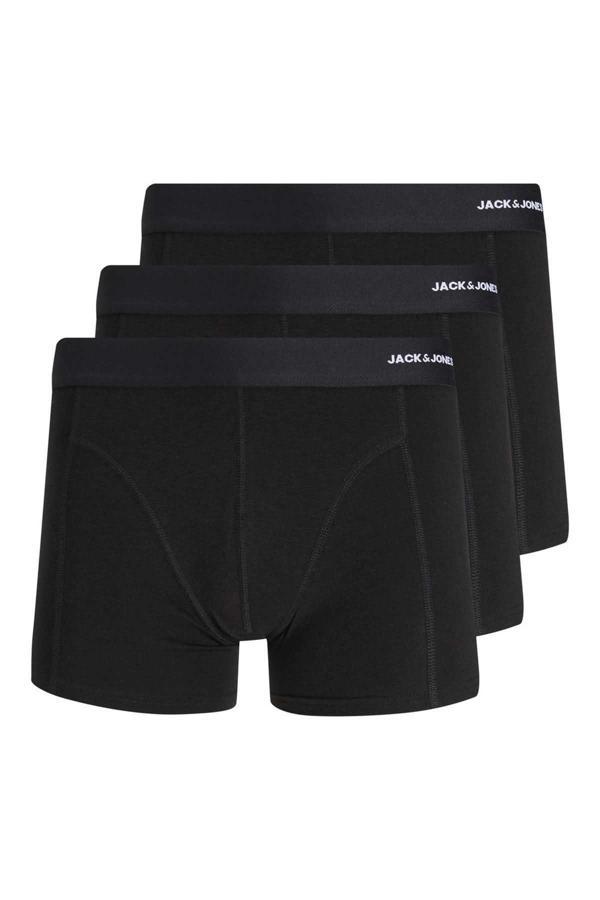 Jack&Jones Erkek 3'lü Boxer 63412198852 Siyah - Image 1