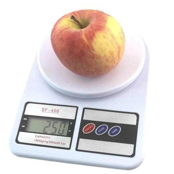 Büro Ev Ofis için 1GR Kademe 10KG Lcd Ekranlı Dijital Mutfak Tartısı - Image 1