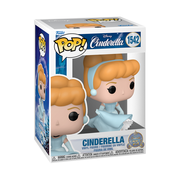 Funko Pop! Cinderella Figürü - Disney 75. Yıl Özel Koleksiyon #1542 - Image 1