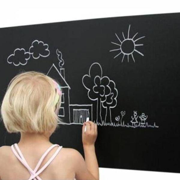 Büro Ev Ofis Çalışması için Yazılır Kara Tahta Tipi Duvar Yapışır Sticker - Image 1