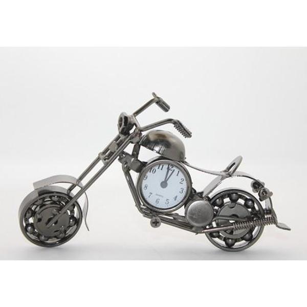 Büro Ev Ofis Dekoru için Metal Motorlu Tasarımlı Masa Saati - Image 1