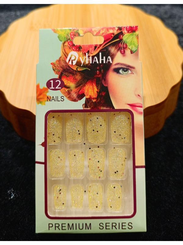 Monalisa Home Lüks Simli Figürlü Takma Tırnak - Image 1