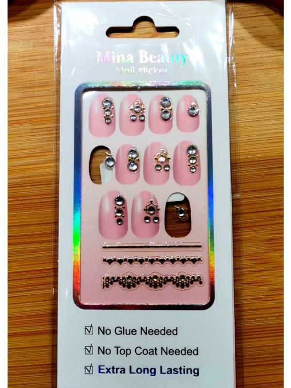 Monalisa Home Lüks  Figürlü  Nail Sticker - Image 1