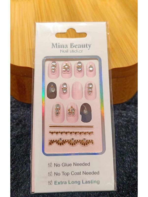 Monalisa Home Lüks  Figürlü  Nail Sticker - Image 1