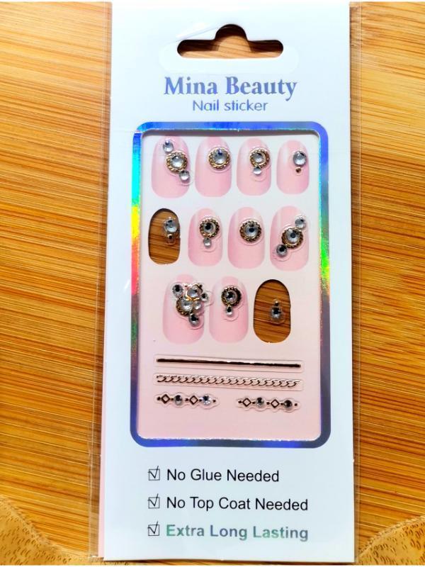 Monalisa Home Lüks  Figürlü  Nail Sticker - Image 1