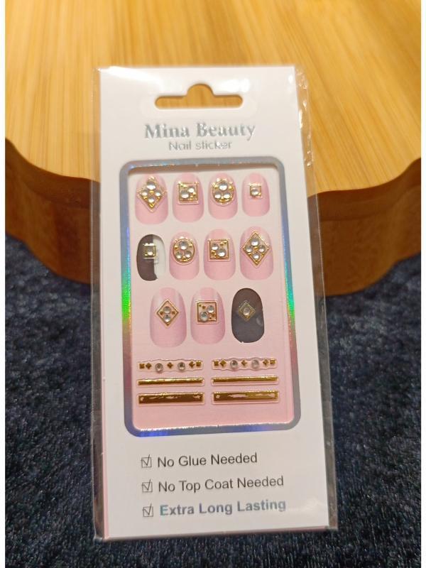 Monalisa Home Lüks  Figürlü  Nail Sticker - Image 1