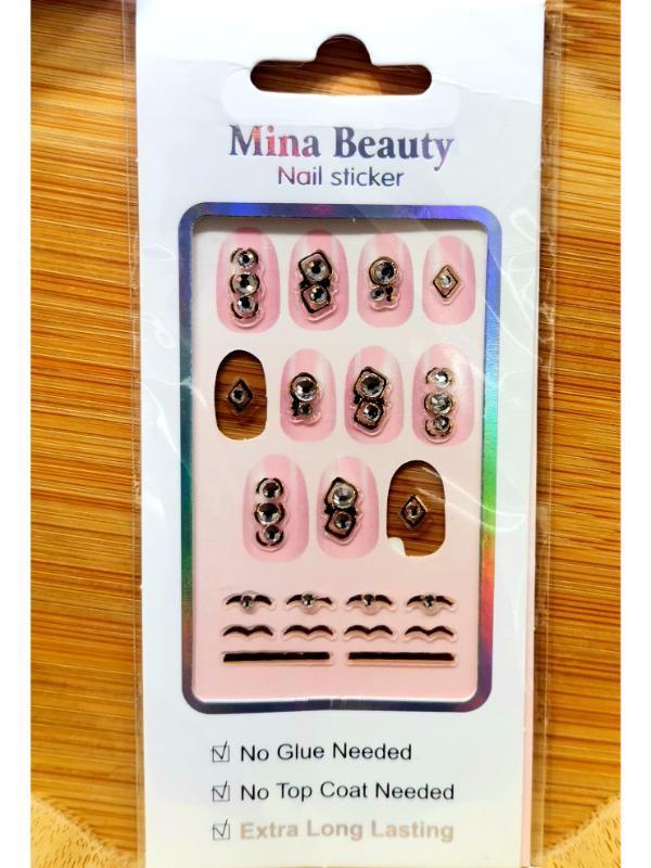 Monalisa Home Lüks  Figürlü  Nail Sticker - Image 1