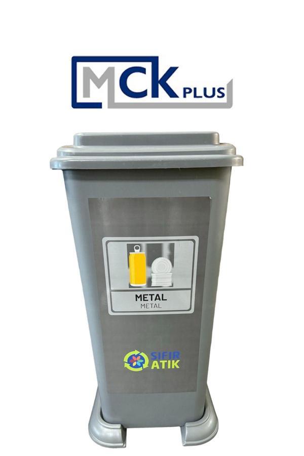 Mck Plus 70 Litre Plastik Lüx Geri Dönüşüm Kutusu Geri Dönüşüm Kovası / Sıfır Atık Kutusu A Kalite - Image 1