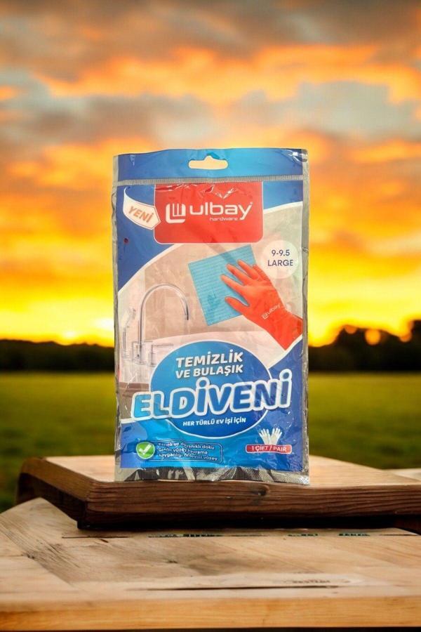 Mck Plus Bukasik Eldiveni, Temizlik Eldiveni 2 Cift 6'Lı Paket - Image 1