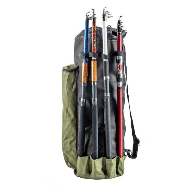 Euro Fish Kamış Çantası Boru Tipi Haki-Siyah 80 cm (38006) - Image 1