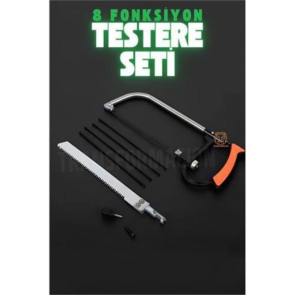ModaCar Testere Seti 8 in 1 8 Fonksiyonlu Karbon Çelik - Image 1