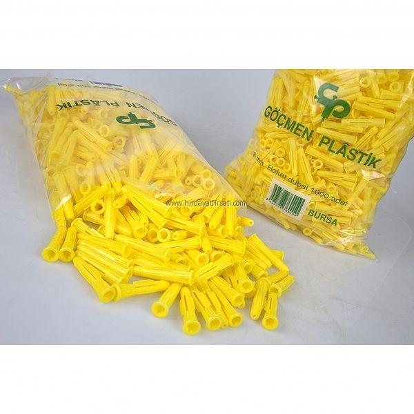 Plastik Roket dübel 10luk 500 adet - Image 1