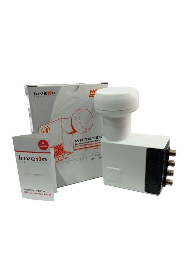 Inverto White Tech Quad - Dört Çıkışlı 40Mm Lnb - Image 1