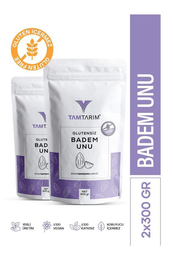 Tam Tarım 2 Adet - Glutensiz Badem Unu 300 G - Image 1