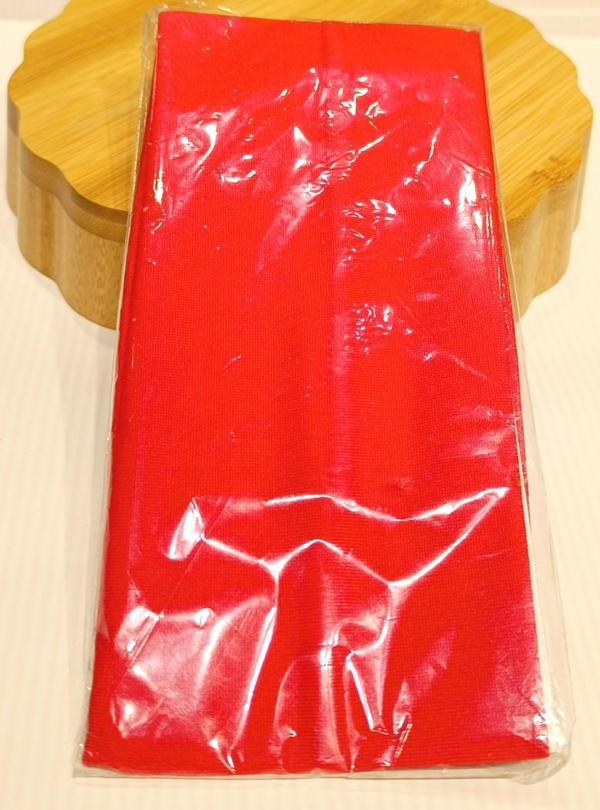 Monalisa Home Kırmızı Büyük Lüks Sportif Elastik Saç Bandana - Image 1