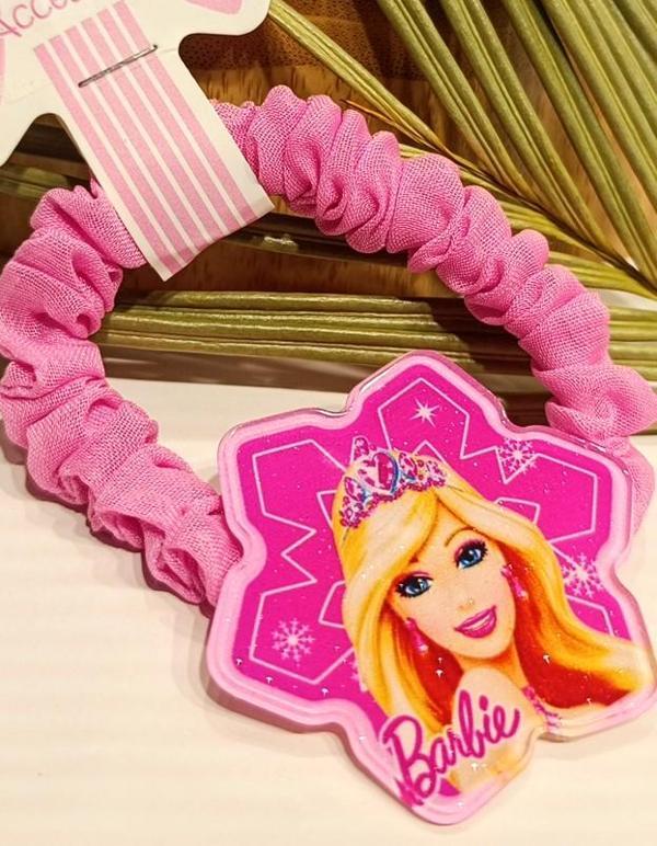 Monalisa Home Lüks Barbie Figürlü Tül Lastik Toka - Image 1