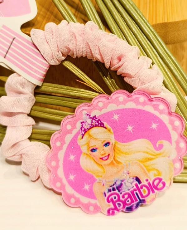 Monalisa Home Lüks Barbie Figürlü Tül Lastik Toka - Image 1