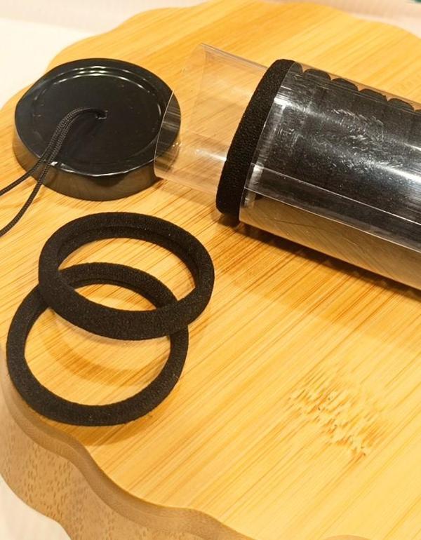 Monalisa Home Siyah Lüks Çoklu Lastik Toka - Image 1