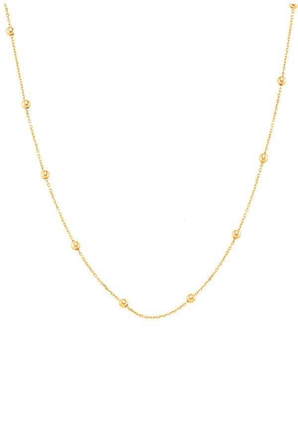Azuris Silver Azuris 925 Ayar Gümüş Toplu Zincir Kolye 45 Cm - Image 1