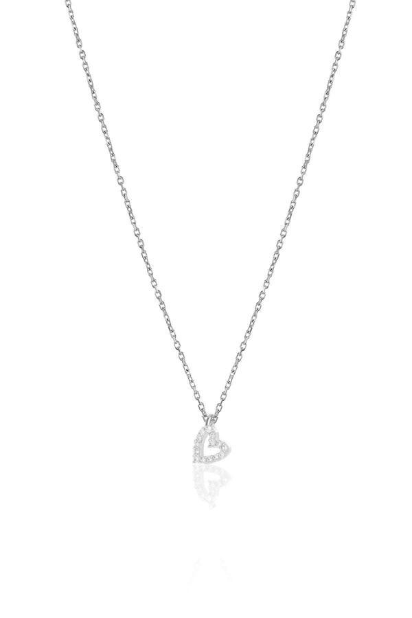 Azuris Silver Azuris 925 Ayar Gümüş Mini Kalp Kolye - Image 1