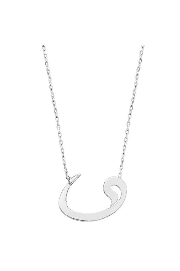 Rachon Azuris 925 Ayar Gümüş Vav Kolye - Image 1