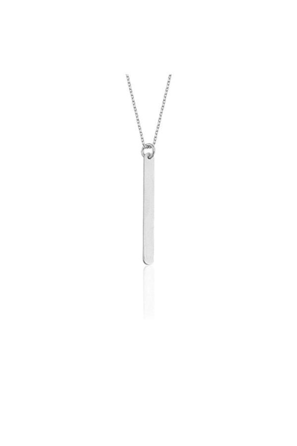 Azuris Silver Azuris 925 Ayar Gümüş Çubuk Kolye - Image 1