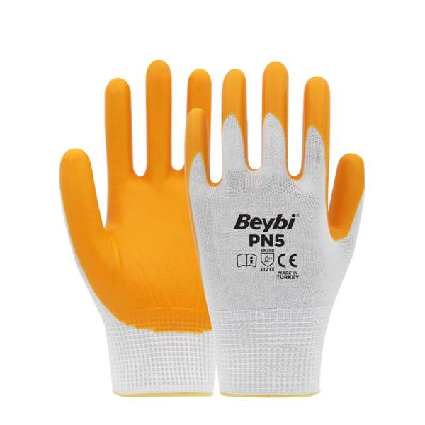 Pn5 No:10 Polyester Astarlı Nitril Eldiven  288 Çift - Image 1