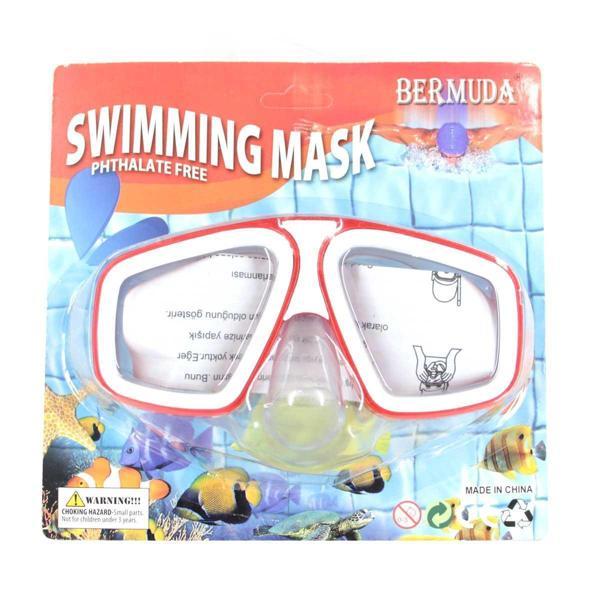 Bermuda Phthalate Free Yüzücü Maskesi KIRMIZI - Image 1