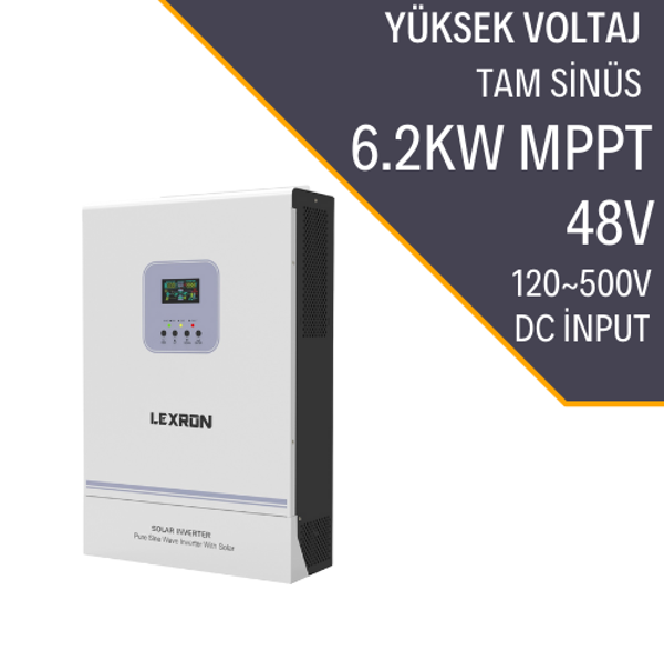 6.2KW HV MPPT AKILLI İNVERTER 48V - Image 1