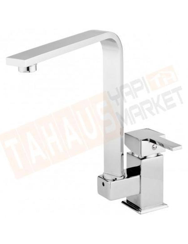 VİTO KARE MİX YANDAN BORULU EVYE BATARYASI VK- 660 - Image 1