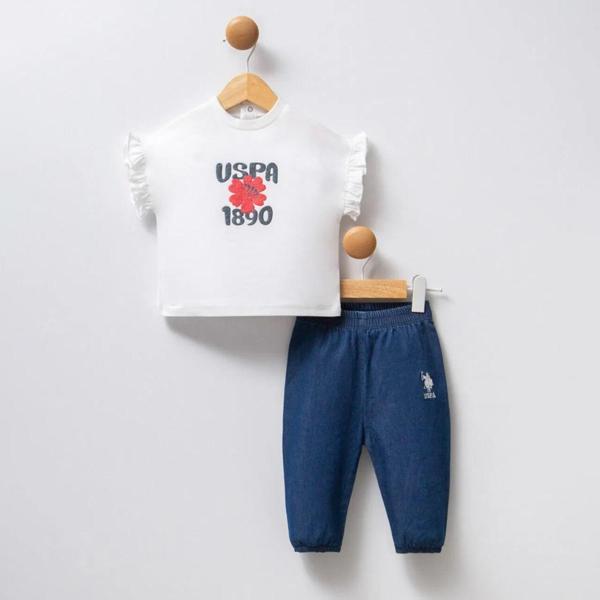 U.S. Polo Assn 2'li Takım USB2463 Beyaz - Image 1