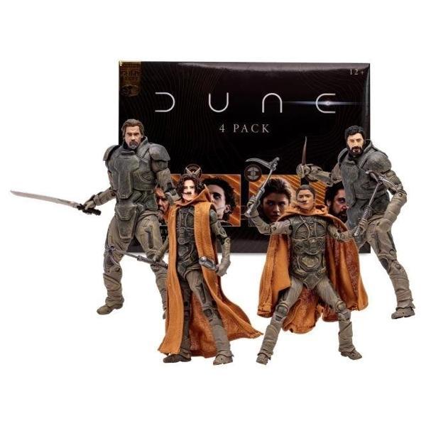 McFarlane Toys - Dune:Gurney Halleck Paul Atreides Chani Stilgar 4 Paket - Image 1