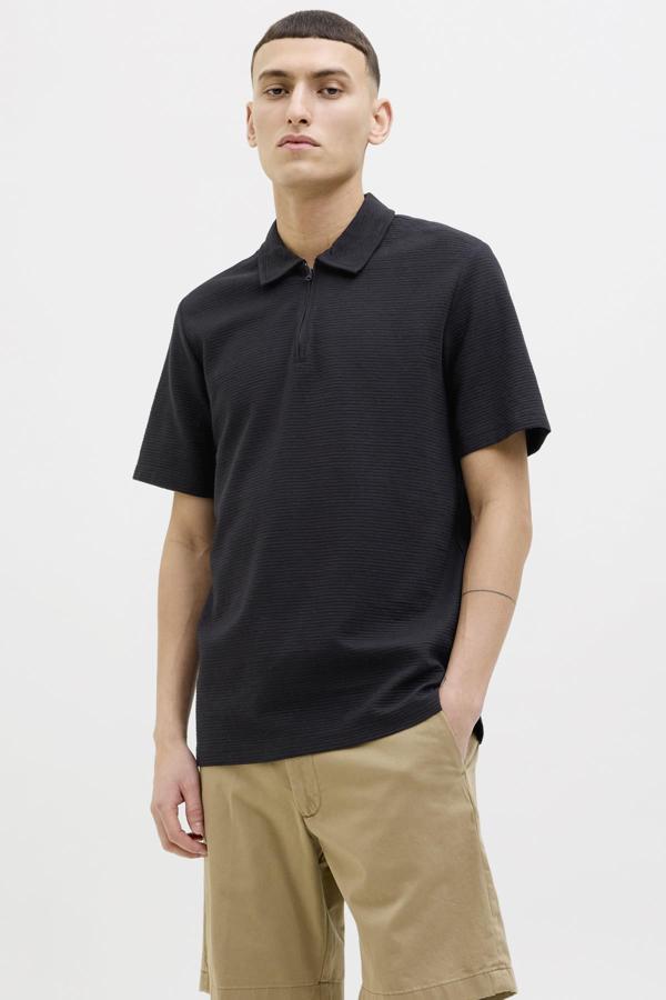 Jack&Jones JJBENJA POLO SS SİYAH - Image 1