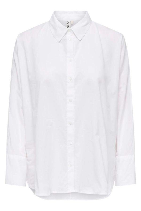 ONLNEW LINA GRACE SOLID LS SHIRT WVN  - Image 1