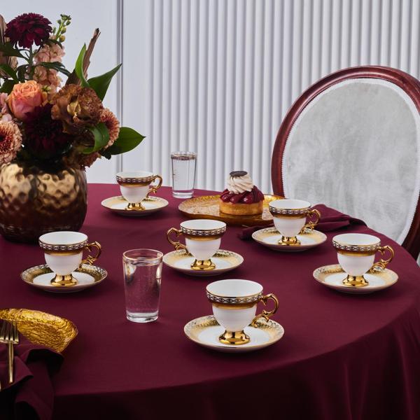 Karaca Hürrem 6 Kişilik Kahve Fincanı 90 Ml - Image 1