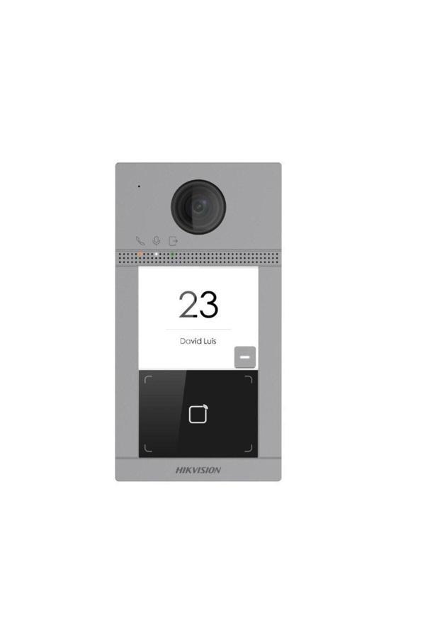 Hikvision Ds-Kv8113-Wme1 2Mp Wi-Fi Çok Yönlü Mikrofon Ve Hoparlör Villa Tipi İnterkom Çağrı Paneli - Image 1